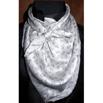 M&F Western Products Wild Rag Brands Grey