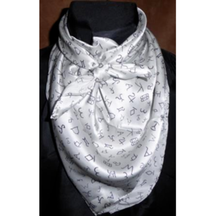 M&F Western Products Wild Rag Brands Grey