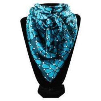 M&F Western Products Turquoise Stone Wild Rag