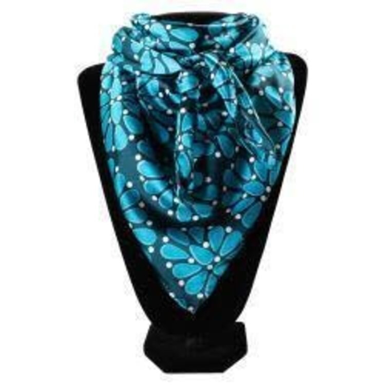 M&F Western Products Turquoise Stone Wild Rag