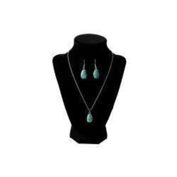Blazin Roxx Turquoise Stone Jewelry Set