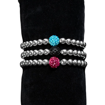 Blazin Roxx Multi Color Crystal Bracelets