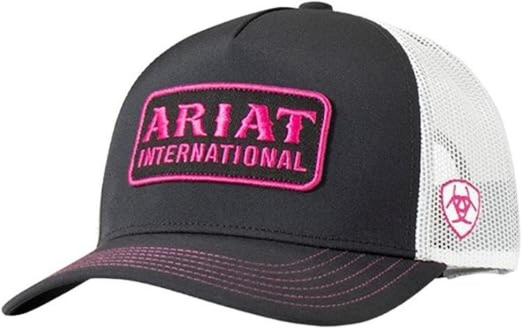 Ariat Accessories Ariat International Patch Cap Black Pink
