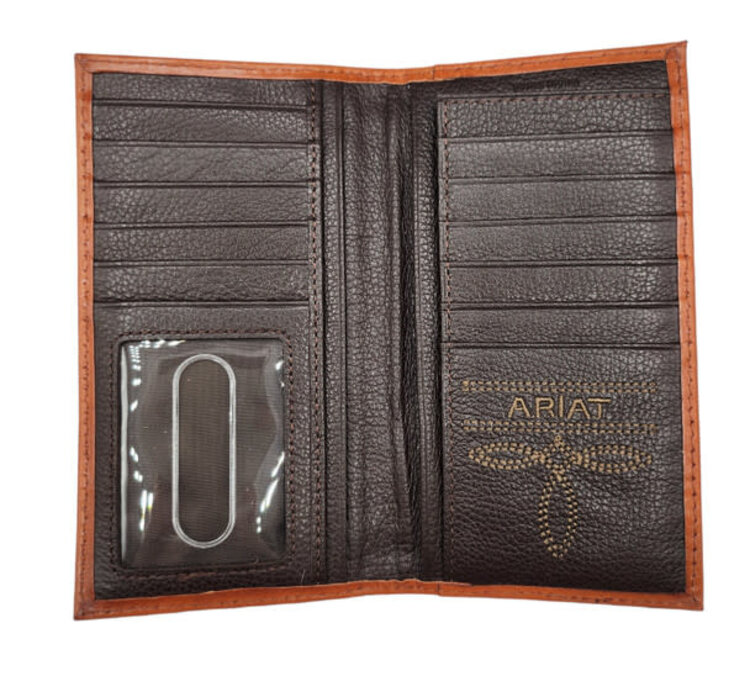 Ariat Accessories Sunburst Basket Weave Rodeo Wallet