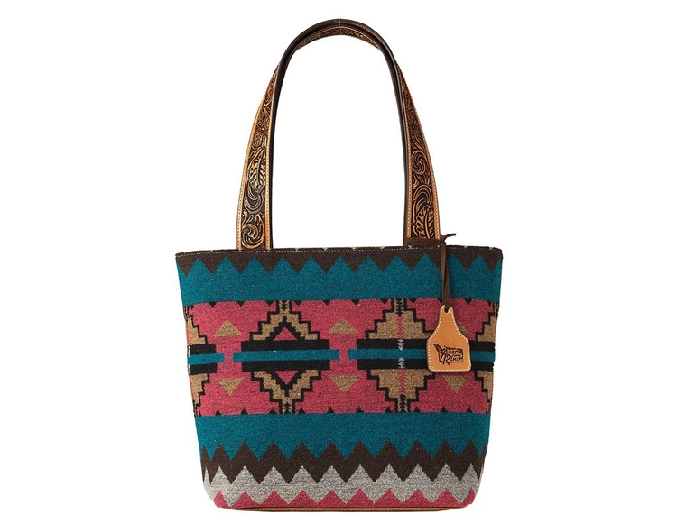 Angel Ranch Raya Multi Color Tote Bag