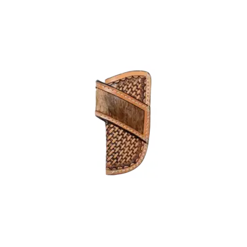 3D Belt Woven Basket Hair On Knife Sheath