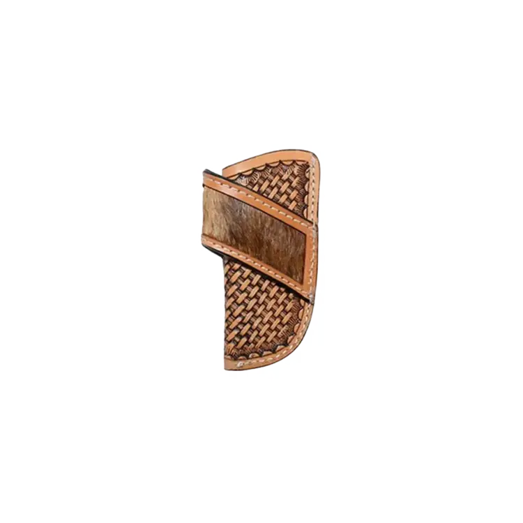 3D Belt Woven Basket Hair On Knife Sheath