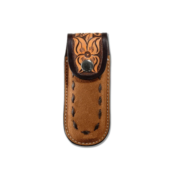 3D Belt Roughout Buck Lace Hand Tooled Knife Sheath