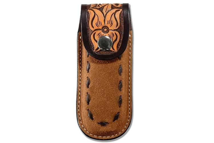 3D Belt Roughout Buck Lace Hand Tooled Knife Sheath