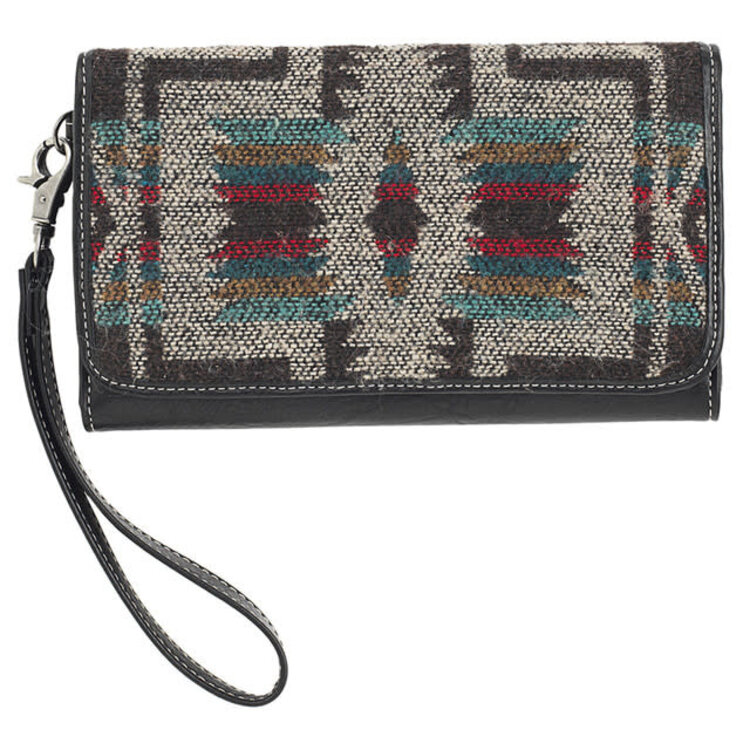 Nocona Charlene Wristlet Wallet Black