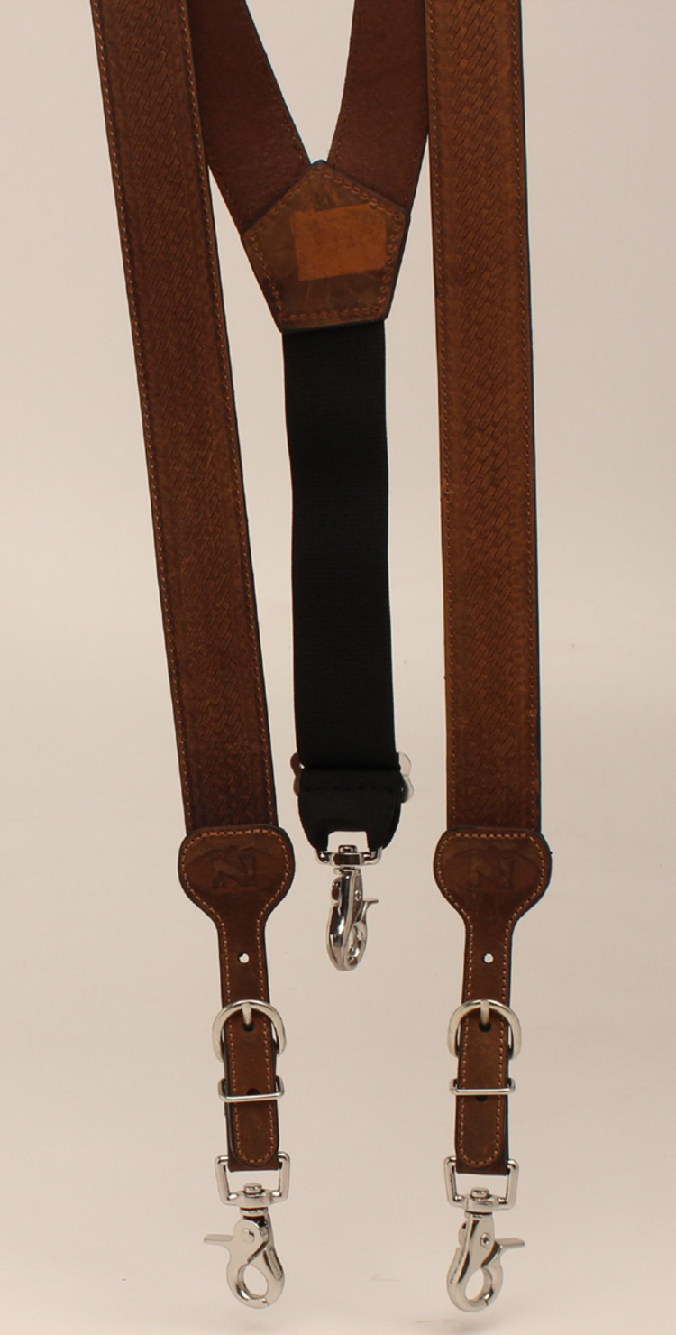 Nocona Leather Gallus Suspender Black