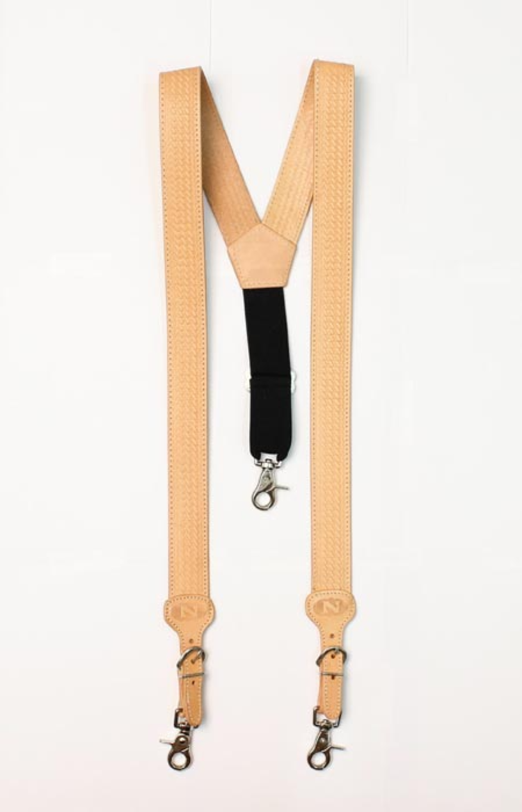 Nocona Leather Gallus Suspender Black