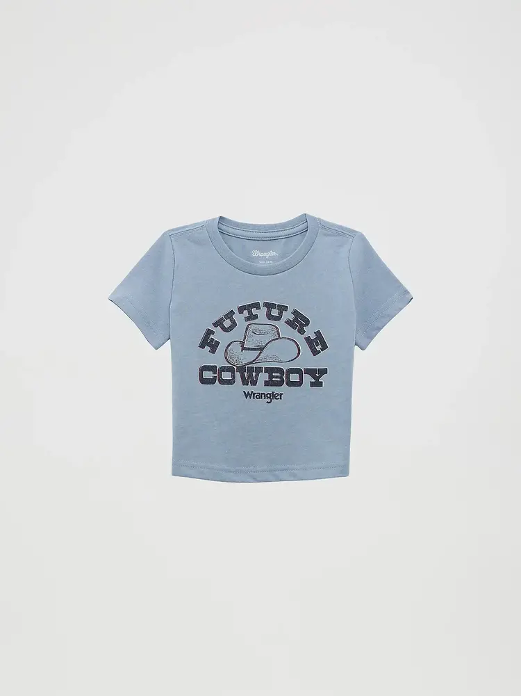 Wrangler Infant Toddler Future Cowboy Tee Blue