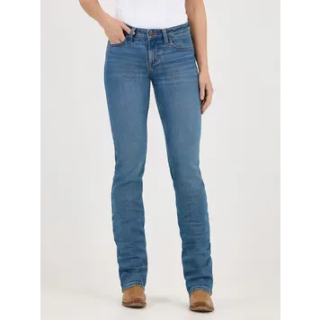 Wrangler Retro Mae Mid Rise Bootcut Dahlia