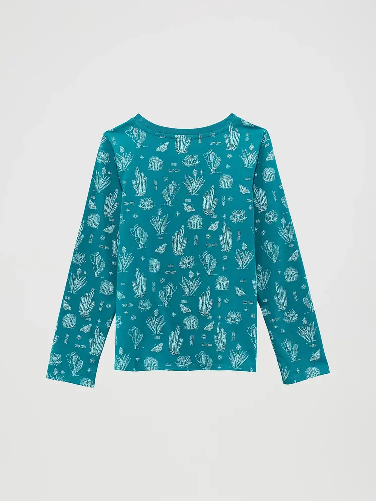 Wrangler Youth Icons Tee Green Blue