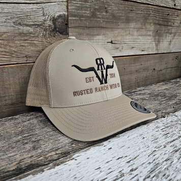 Rusted Ranch Wear RRW Cap Khaki/Black