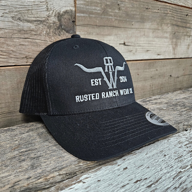 Rusted Ranch Wear RRW Cap Black/Grey