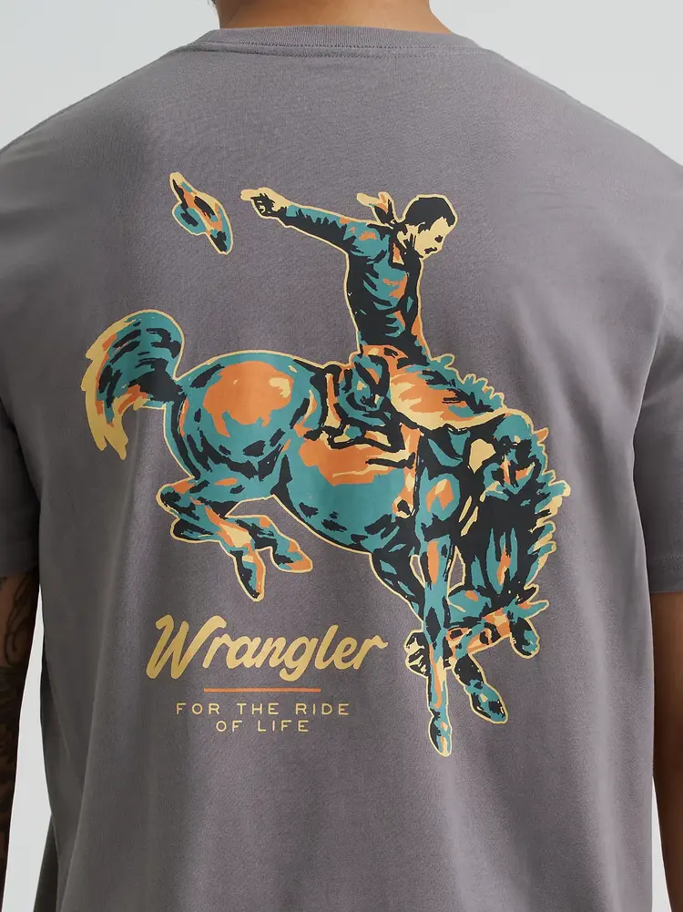 Wrangler Hang On Tee Quiet Shade