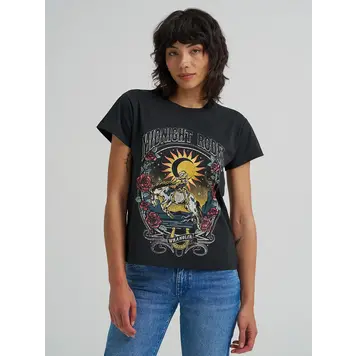Wrangler Midnight Rodeo Tee Rhinestone Black