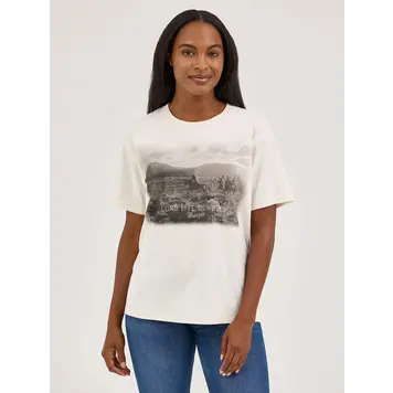 Wrangler Madrush Graphic Tee White