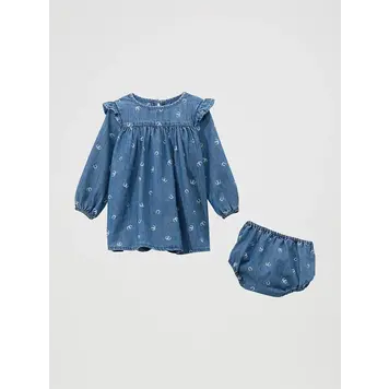 Wrangler Infant Toddler Denim Trapeze Dress