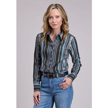Stetson Olive Serape Blouse