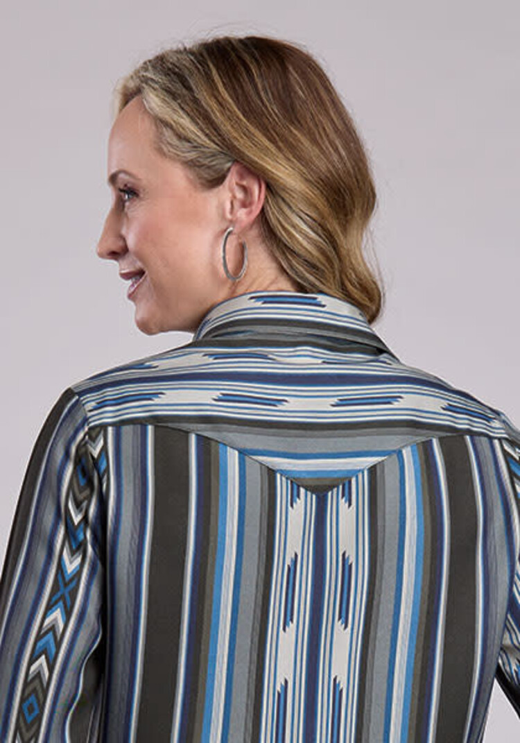 Stetson Olive Serape Blouse