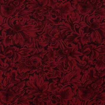 Wyoming Traders Baroque Silk Wild Rag Scarlet