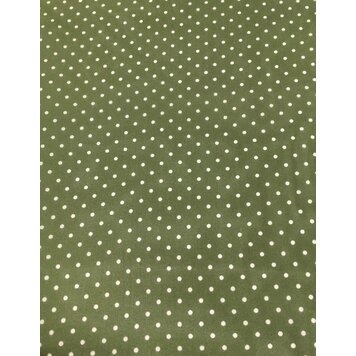 Wyoming Traders Sage Cowboy Polka Dot Silk Scarf