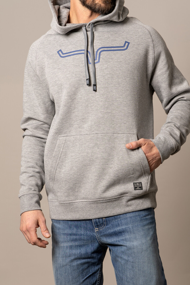 Kimes Ranch Outlier Hoodie Grey Blue