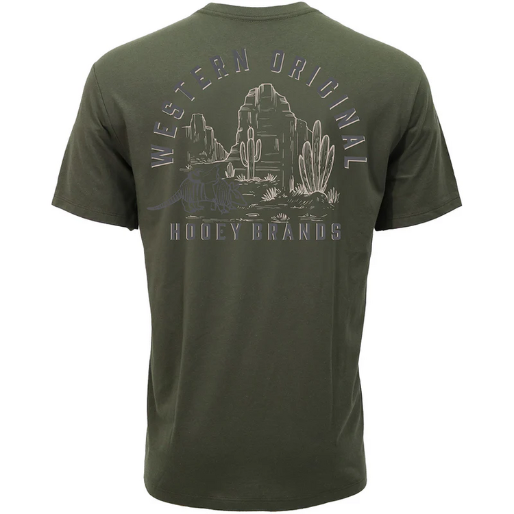 HOOey Desert Dillo Tee Green