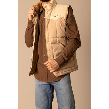 Kimes Ranch Muir Trail Vest Khaki