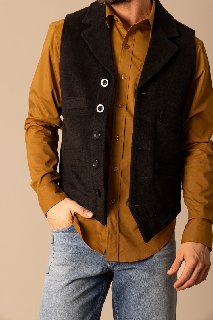 Kimes Ranch Kraken Vest Black