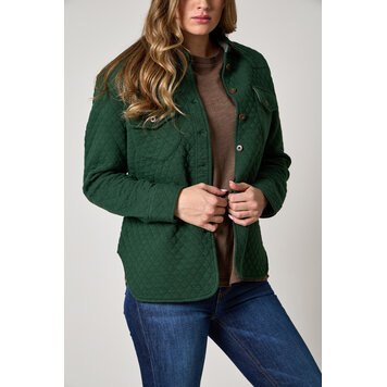 Kimes Ranch Susie Quilted Jacket Forest