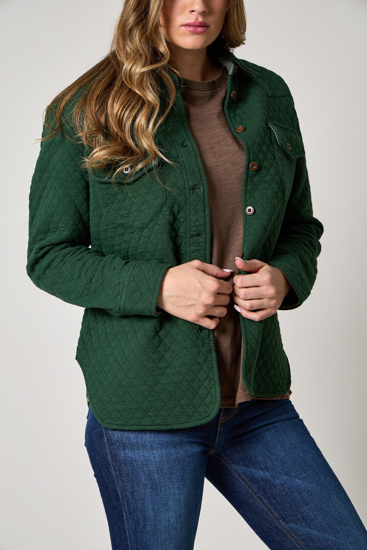 Kimes Ranch Susie Quilted Jacket Forest