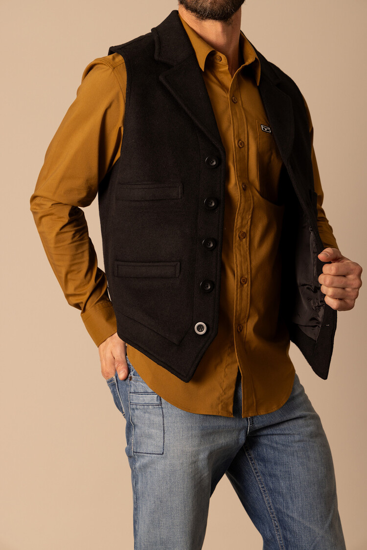 Kimes Ranch Kraken Vest Black