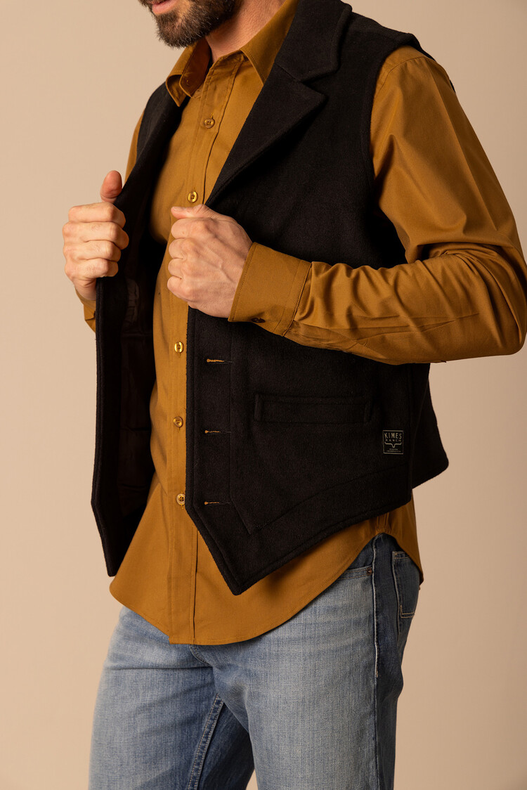 Kimes Ranch Kraken Vest Black
