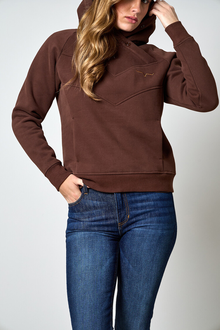 Kimes Ranch Ella Sweatshirt Dark Brown