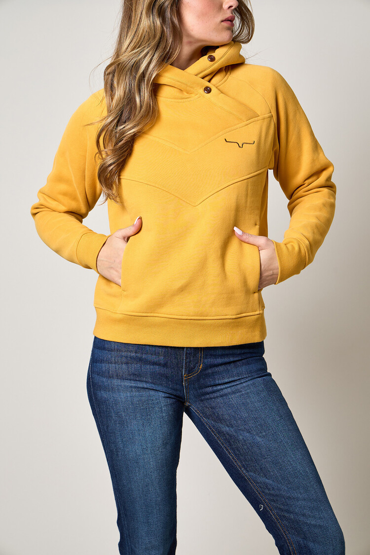 Kimes Ranch Ella Sweatshirt Yellow Ochre