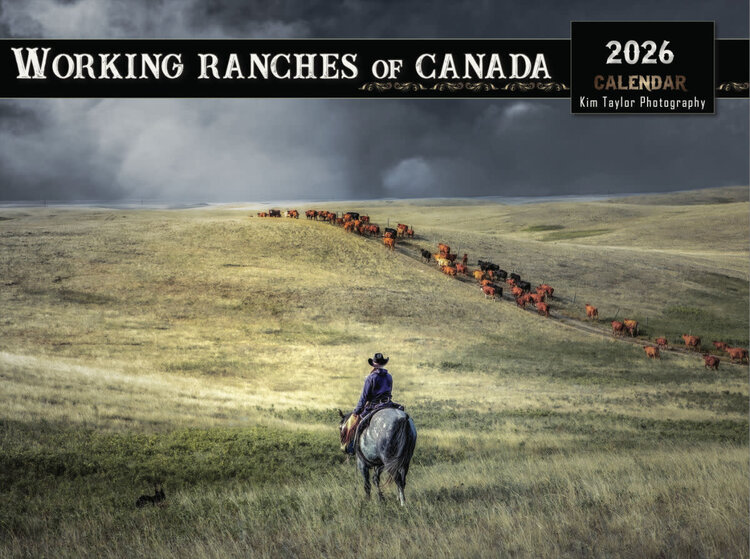 Kim Taylor Photography 2026 Working Ranches Calendar