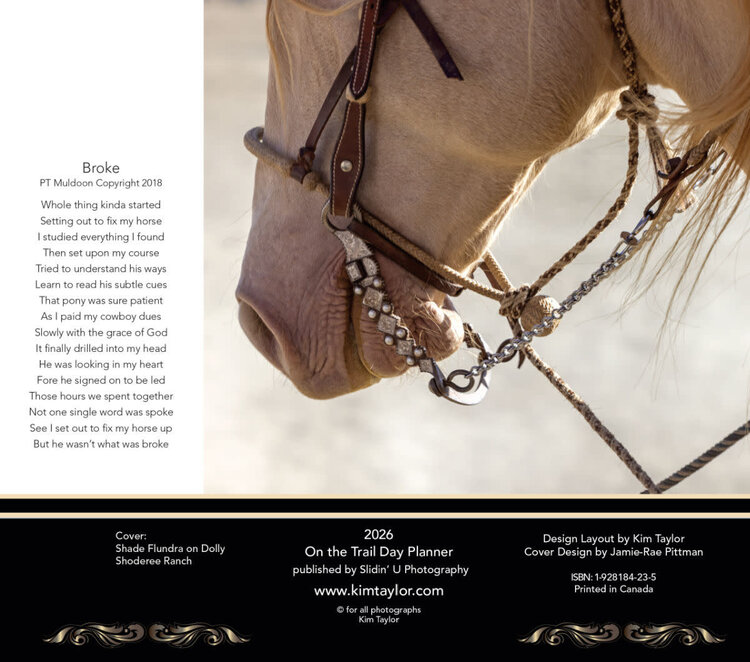 Kim Taylor Photography 2026 On The Trail Day Planner