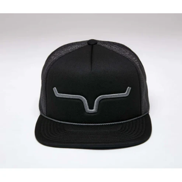 Kimes Ranch Yeakley Flat Snap Back Black