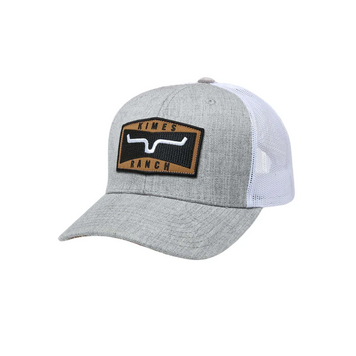 Kimes Ranch Railway Cap Grey Heather