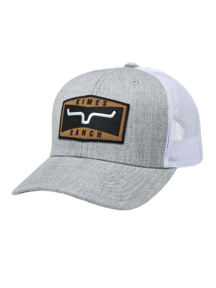 Kimes Ranch Railway Cap Grey Heather