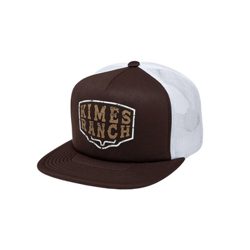 Kimes Ranch Wood Block Cap Brown