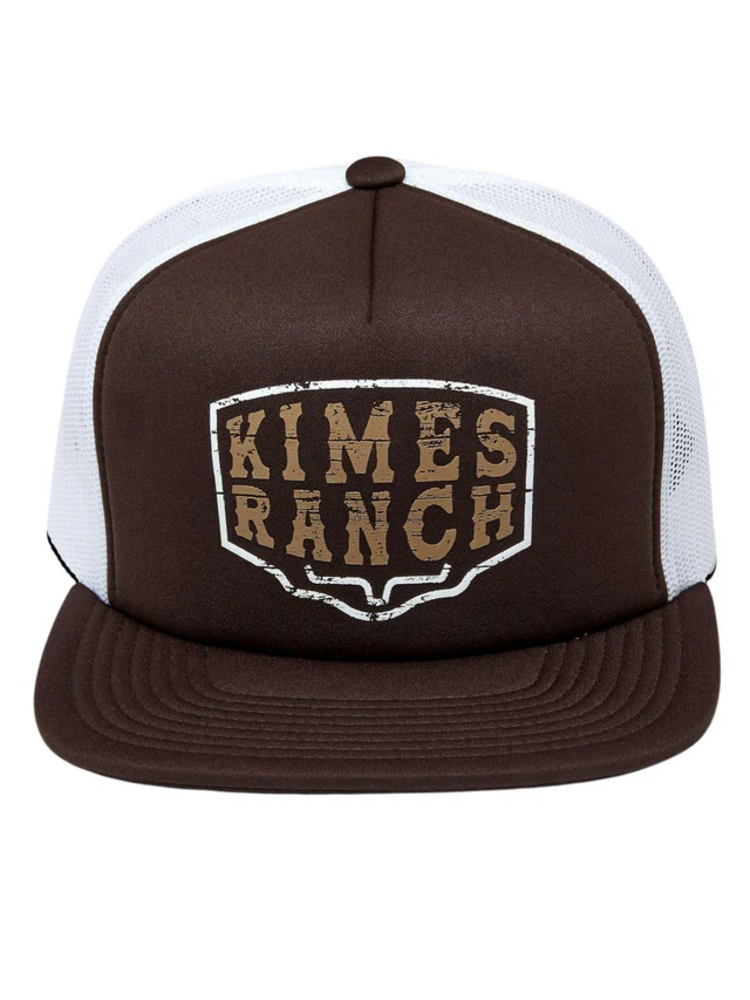 Kimes Ranch Wood Block Cap Brown