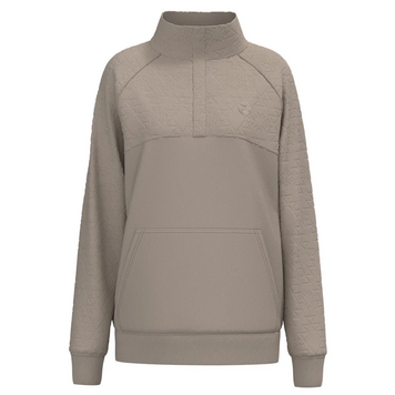 HOOey The Prime 1/4 Zip Taupe Pullover