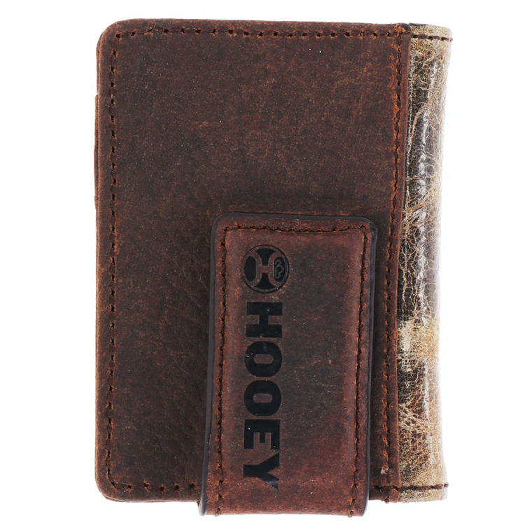 HOOey Chisholm Tricolor Bifold Money Clip