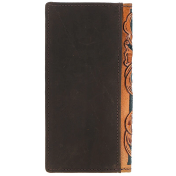 HOOey Gambler Playing Card Embossed Rodeo Wallet