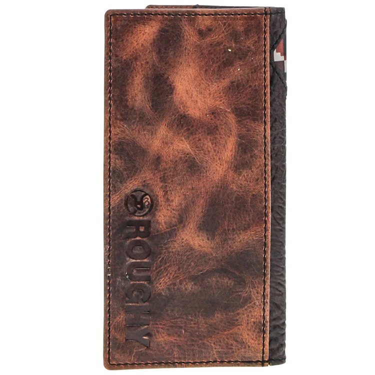 HOOey Tahonta Brown Tan Diamond Rodeo Wallet